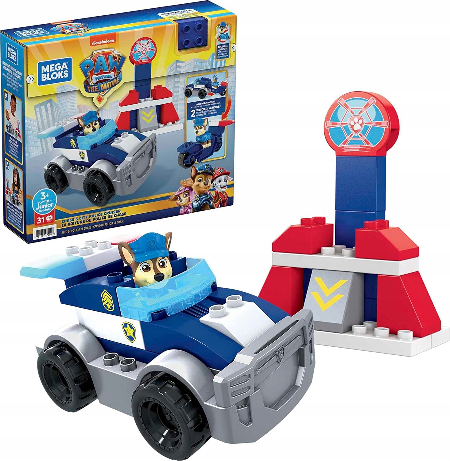 

Mega Bloks Psi Patrol Radiowóz Chase klocki zestaw