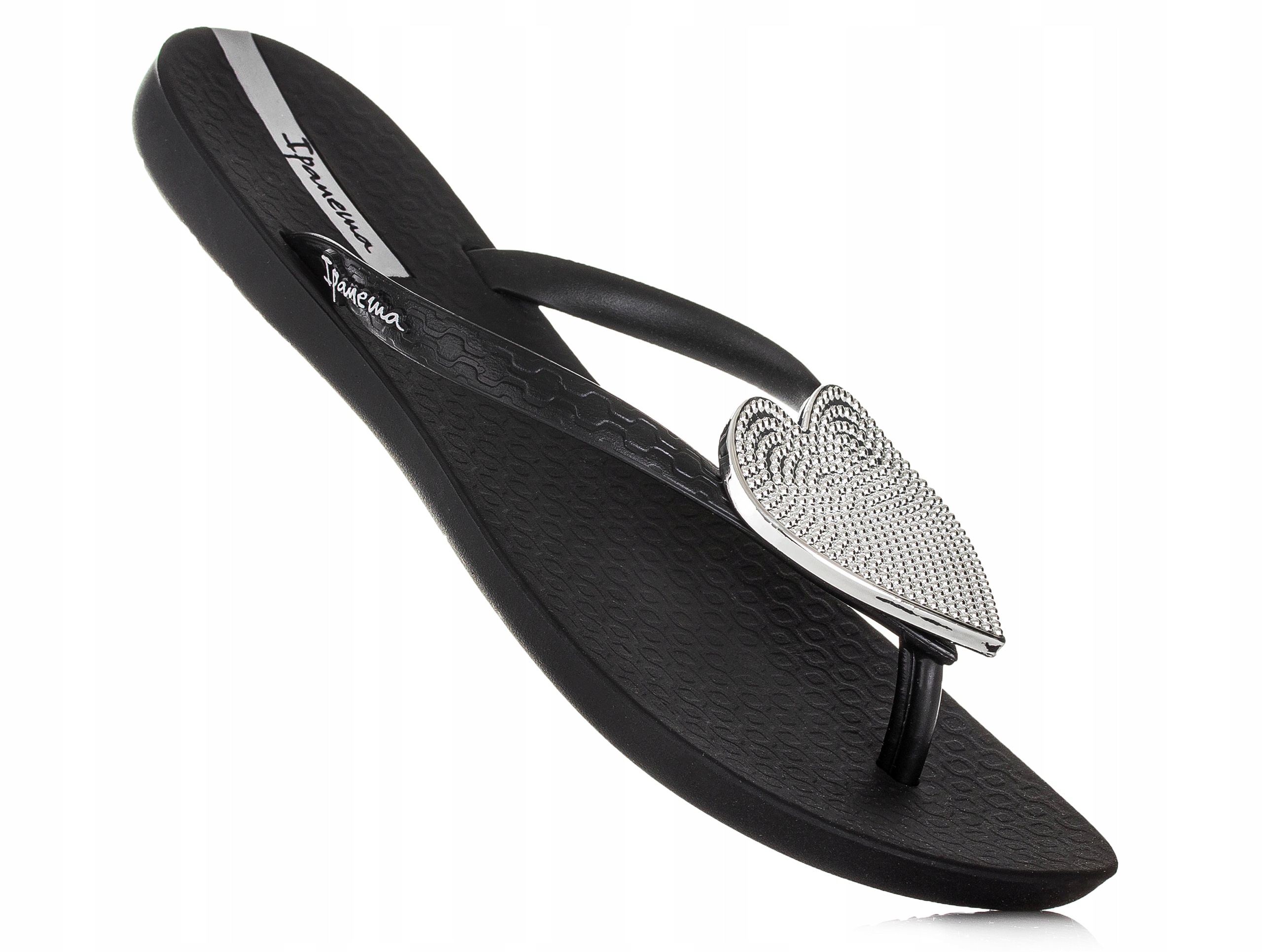 Japonki damskie Ipanema 20728 BLACK/SILVER Rozmiar 35