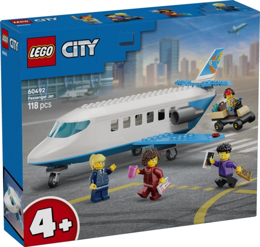 Lego(r) City 60492 Letecký Přepravní Letoun