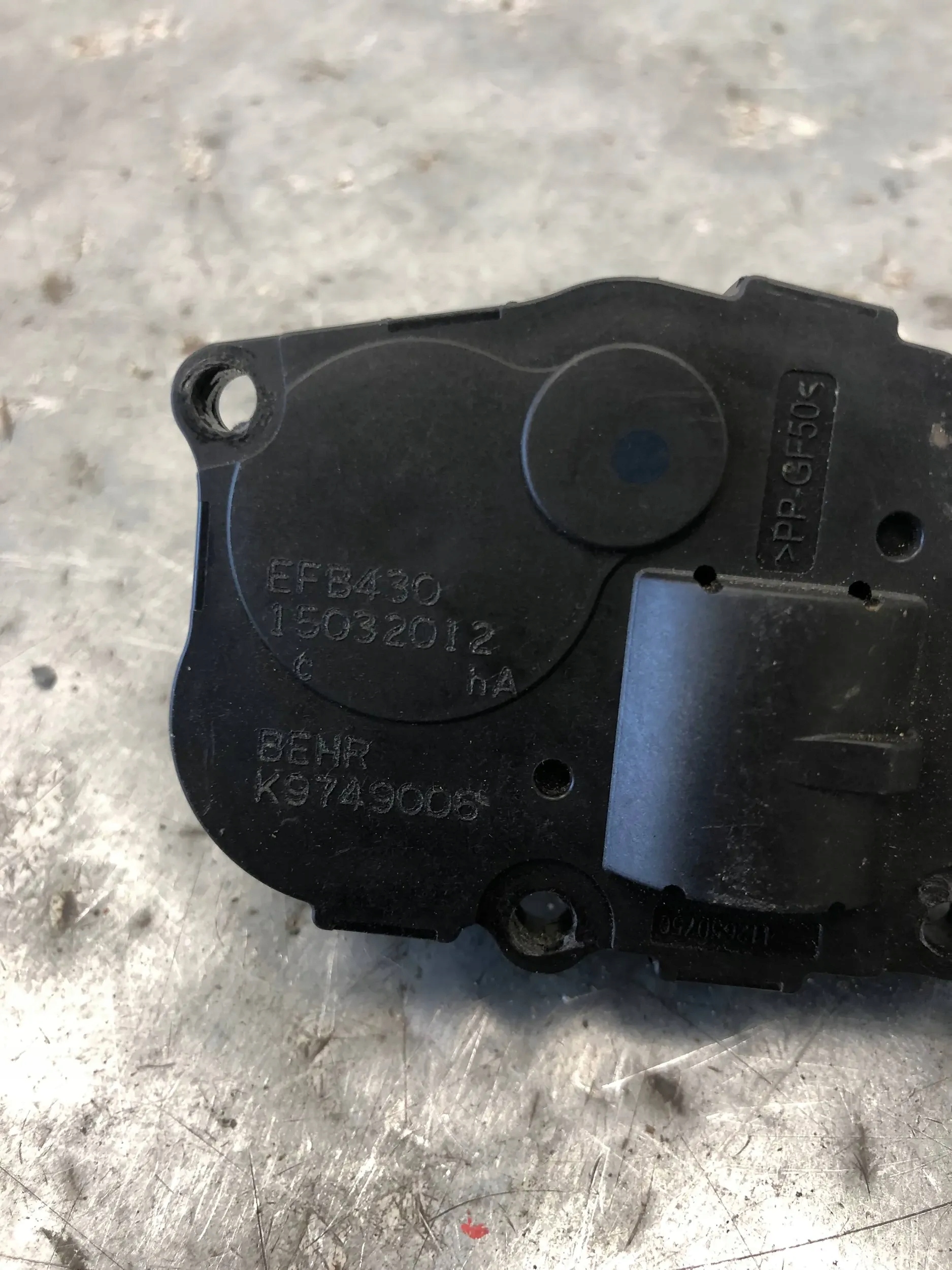 mini motor of the heating K9749006