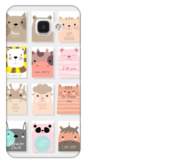 

Etui pokrowiec Samsung Galaxy A5 2016 Słodkie zwie