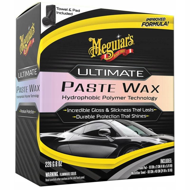 MEGUIARS Ultimate Paste Wax 473ml g210608 воск