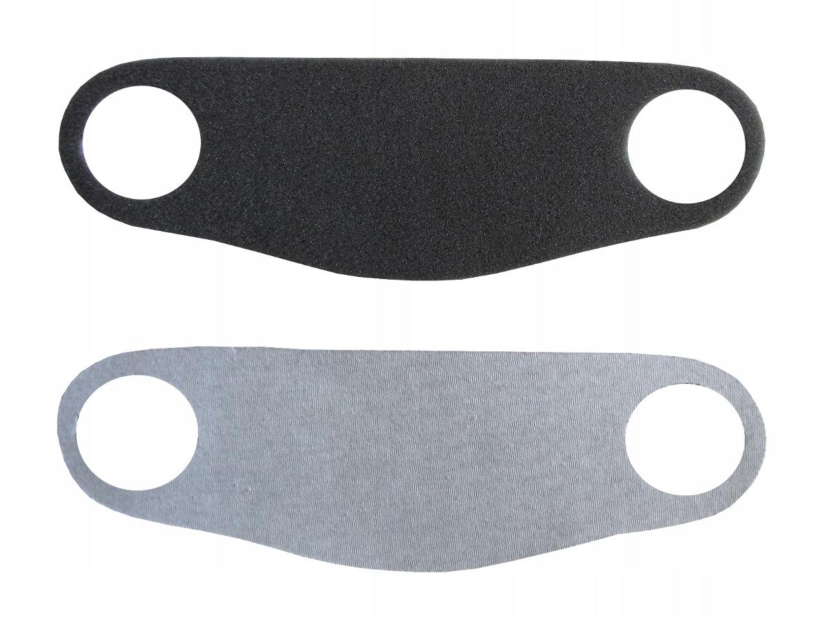 MASKA NA TWARZ MASECZKA DWUWARSTWOWA DZIECIĘCA Kolor dominujący odcienie szarości