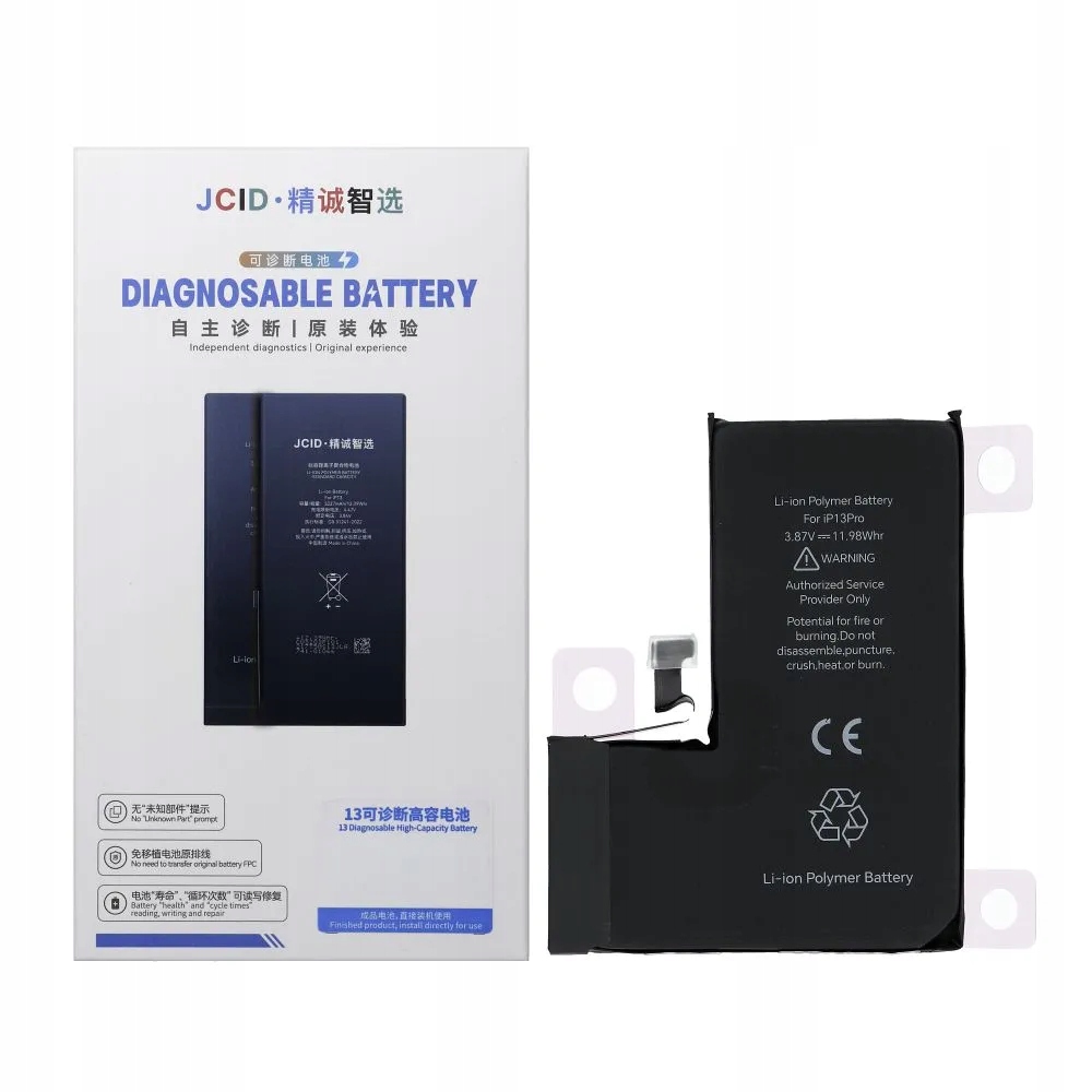 Bateria Do Iphone 13 Pro 3095MAH Li-ion Jcid Akumulator