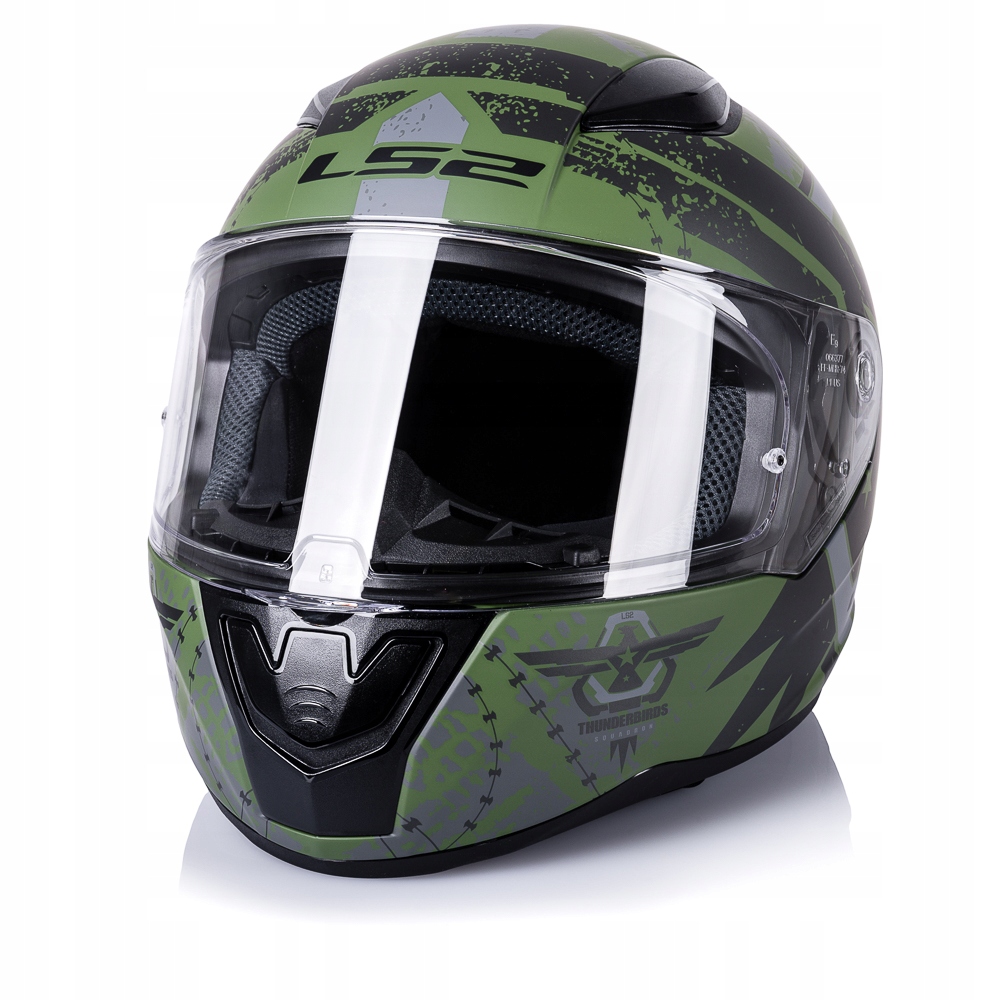 LS2 KASK MOTO INTEGRALNY FF353 RAPID II THUNDER BIRDS MAT MILITARY 2XL Producent LS2