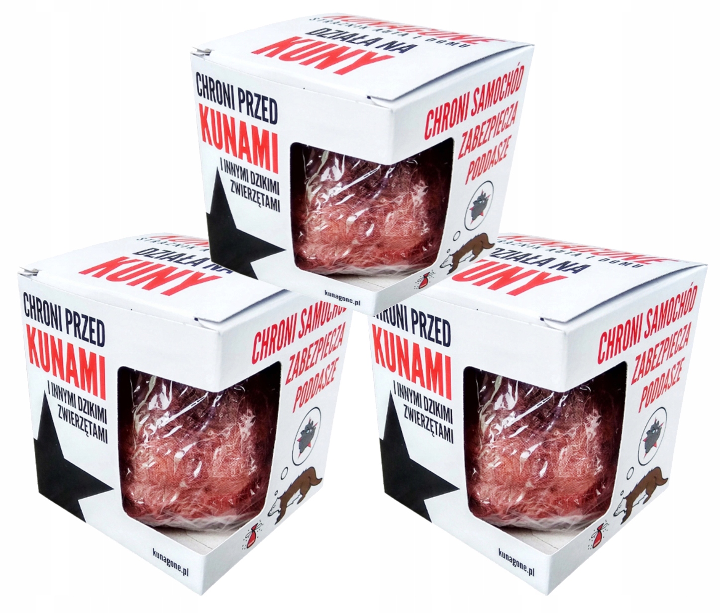 

Kunagone naturalny odstraszacz zapachowy na KUNYx3