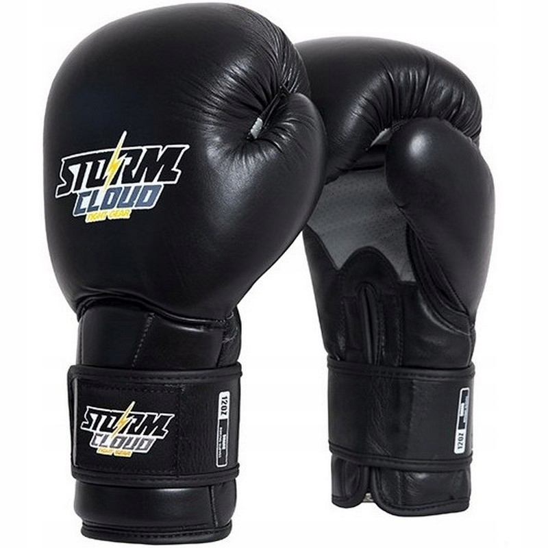 Rękawice Bokserskie StormCloud Sharq 3.0 16oz Skóra Naturalna Muay Thai Mma