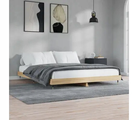 Rám postele 180x200 cm dub sonoma