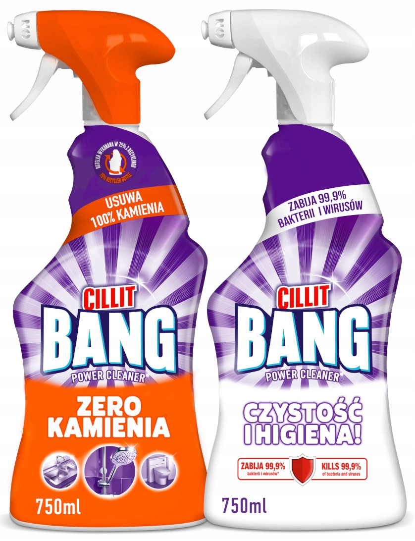 

Cillit Bang spray Kamień Czystość i Higiena 1,5l