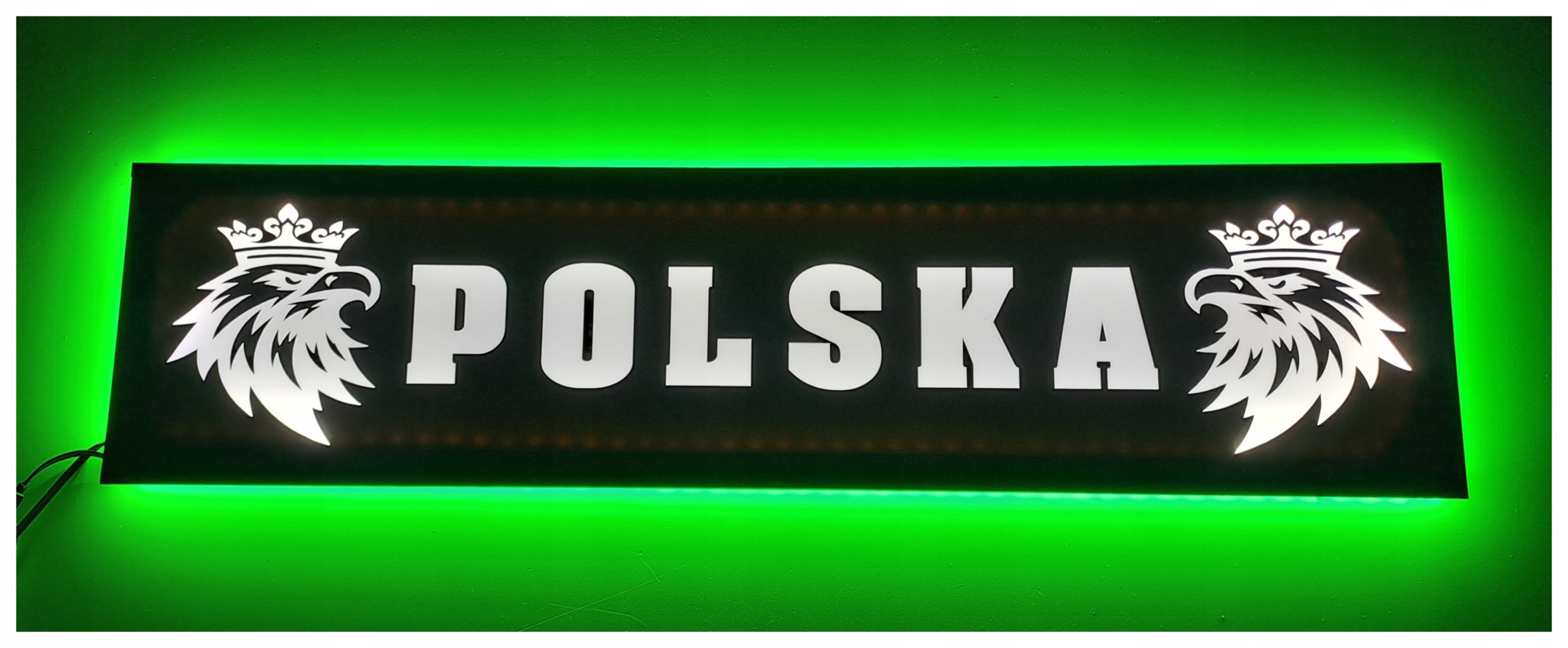 Led tabuľa Poľsko nad posteľou man daf scania volvo s podsvietením kabíny Tir