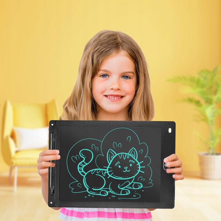 DUŻY TABLET GRAFICZNY DO RYSOWANIA RYSIK ZNIKOPIS TABLICA NOTATNIK LCD XXXL EAN (GTIN) 5905454102841