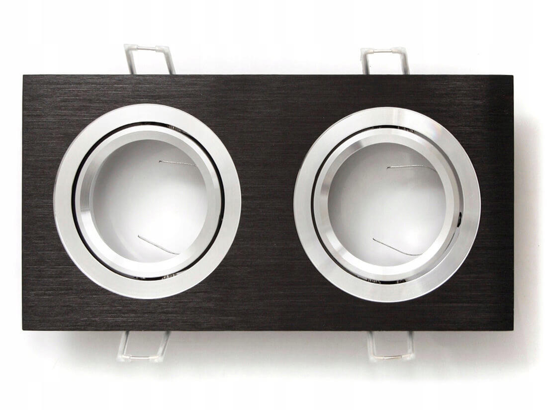 OPRAWA HALOGENOWA LED PODWÓJNA RUCHOMA Z ALUMINIUM Kod producenta OS_ALMI-2X_SRE OPRAWA PODWÓJNA ALUMINIOW