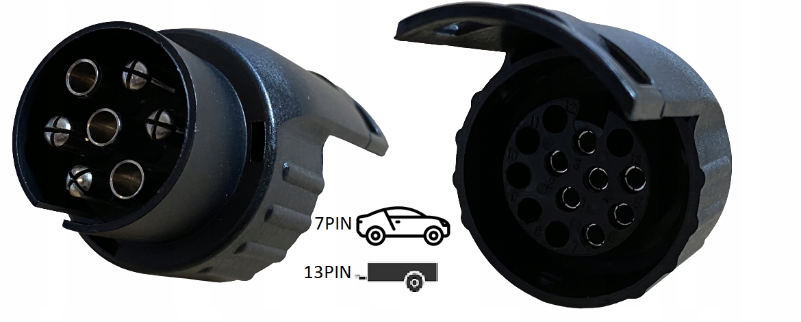 

Przejściówka 7/13 Adapter Wtyczka Redukcja 7-13