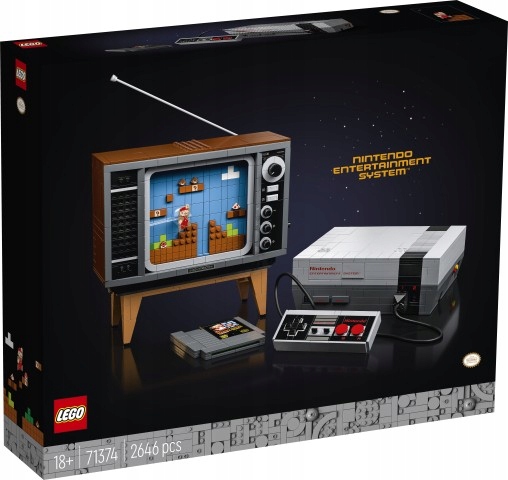 Lego Mario Nintendo Entertainment System 71374