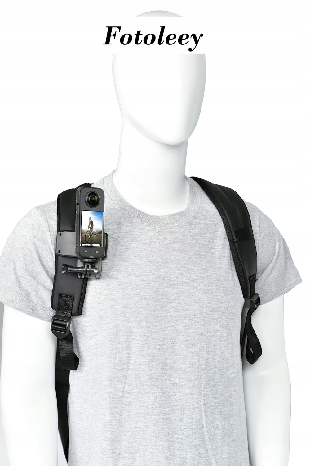 Zestaw Mocowań Do Kamer Sportowych GoPro Insta360 Paski Uchwyt Fotoleey — miniatura 6