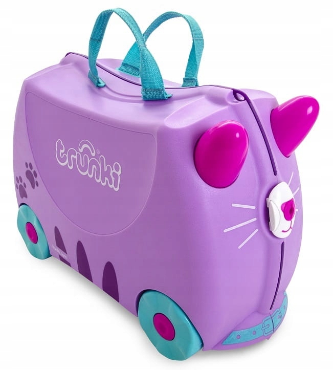 

Walizka Trunki Jeżdżąca Walizeczka Kotek Cassie