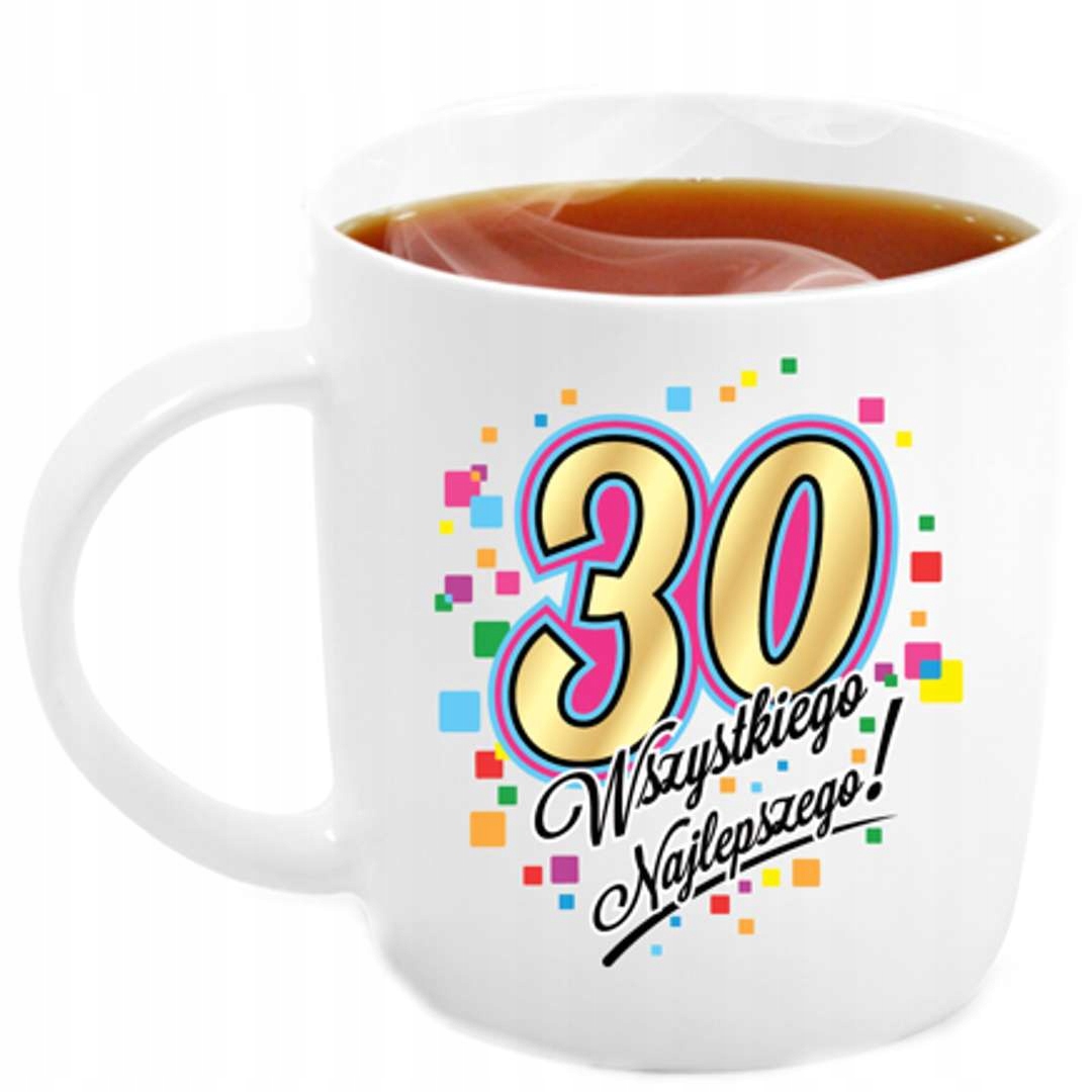 URODZINOWA MOZAIKA - kubek NBC niski 330ml - Wszystkiego najlepszego 30 — 6