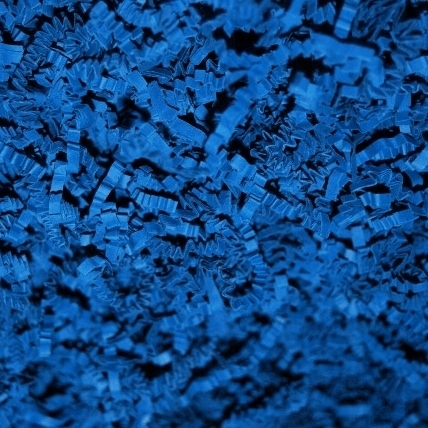 Wypełniacz Papierowy Ozdobny SizzlePak Niebieski