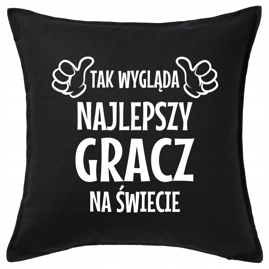 

Najlepszy Gracz poduszka 50x50