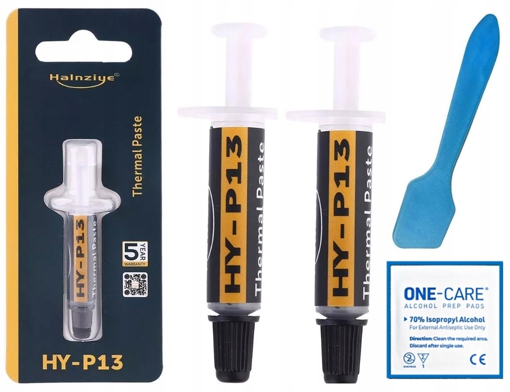 

2x Pasta Termoprzewodząca HY-P13 0,5g 13,4W/mK