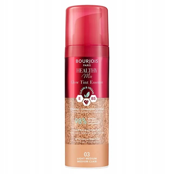Bourjois Healthy Mix Glow Tint Essence 03 Light Medium, hydratační esence