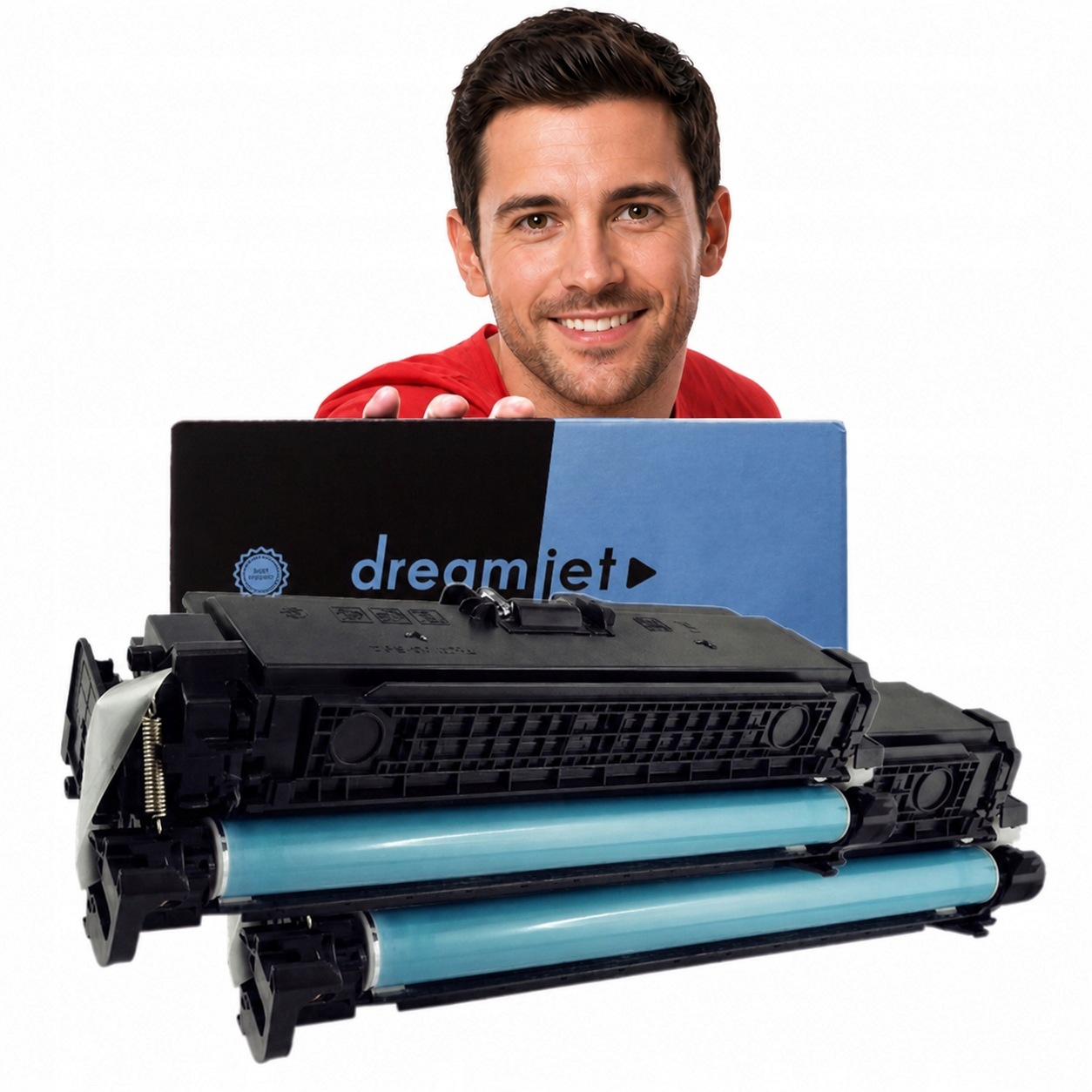 2x Toner pro Hp 504X CE250X LaserJet CM3530 CP3525
