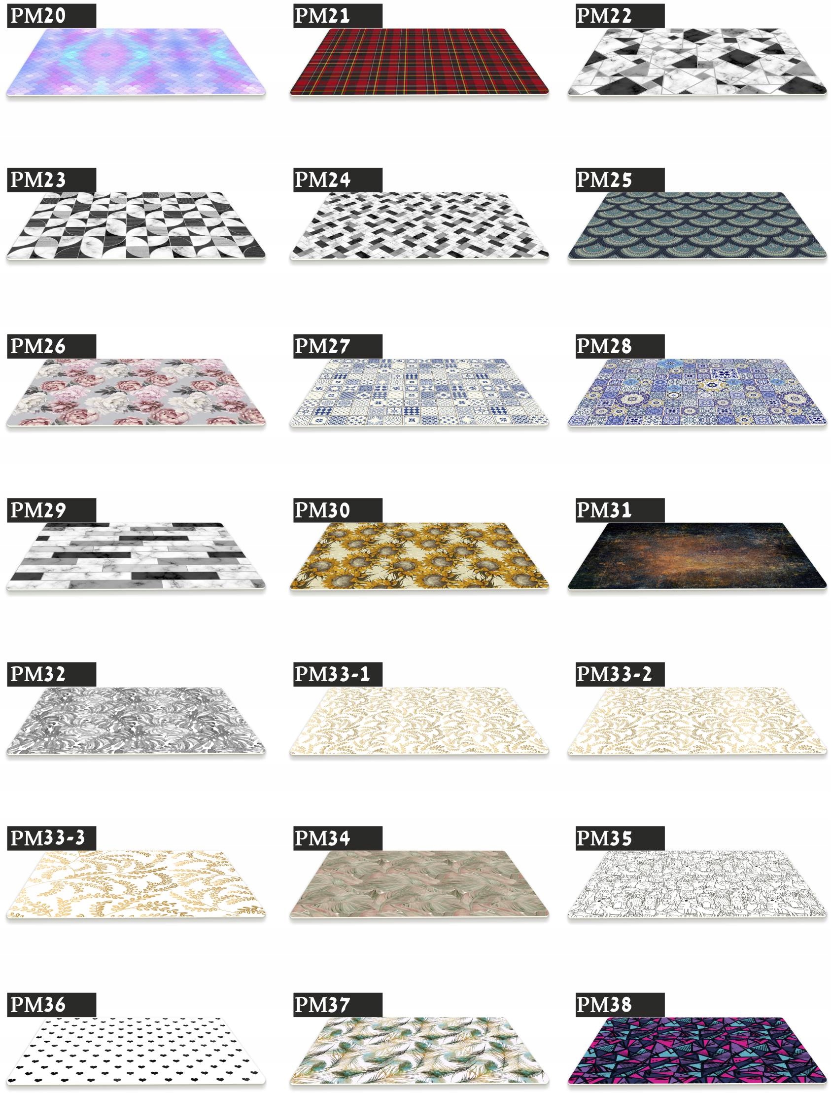 Mata Ochronna pod Fotel 140cm Mapa Świata 2,2mm Grubość 2.2 mm