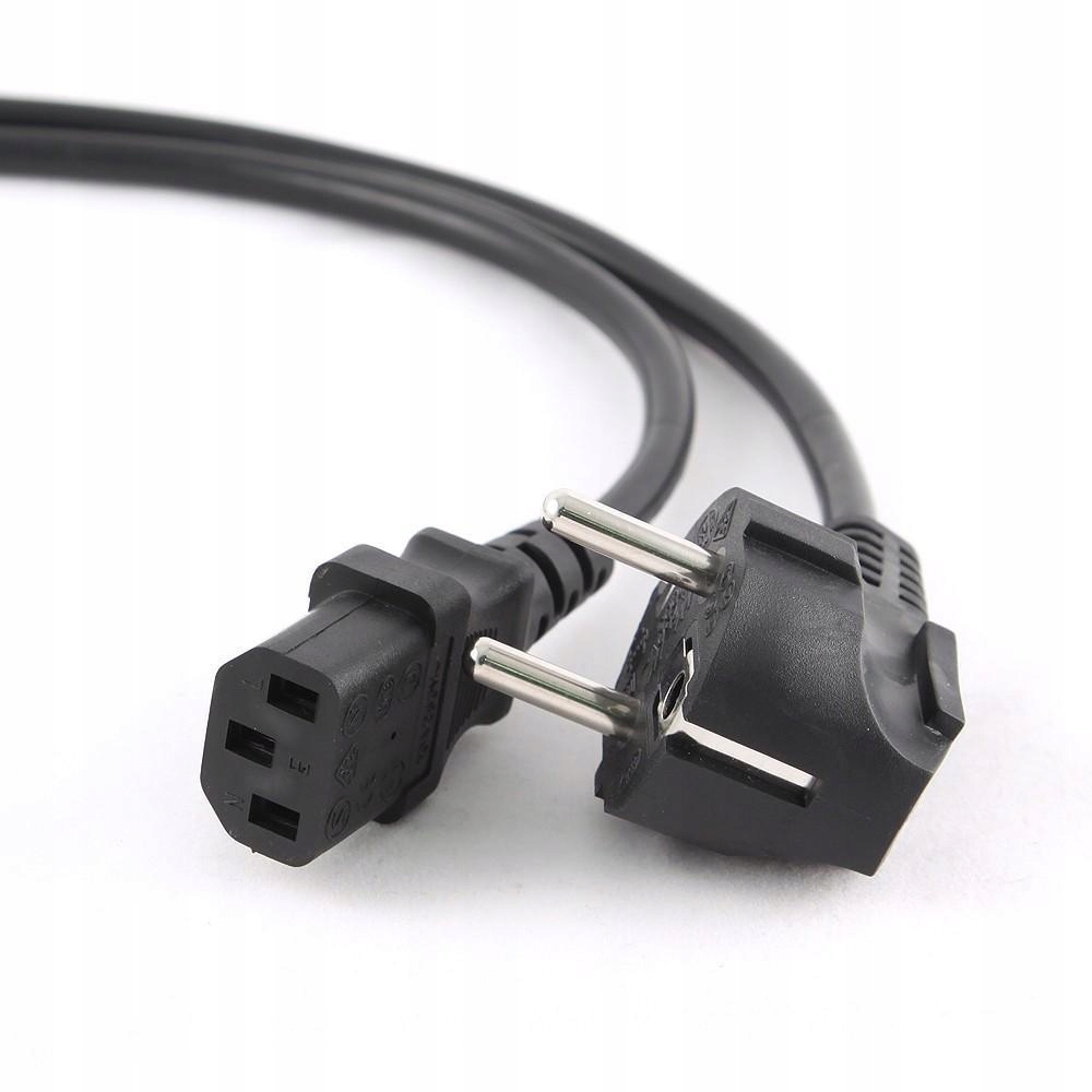 

Kabel zasilający komputerowy Iec 320 C13 Vde 1,8 m