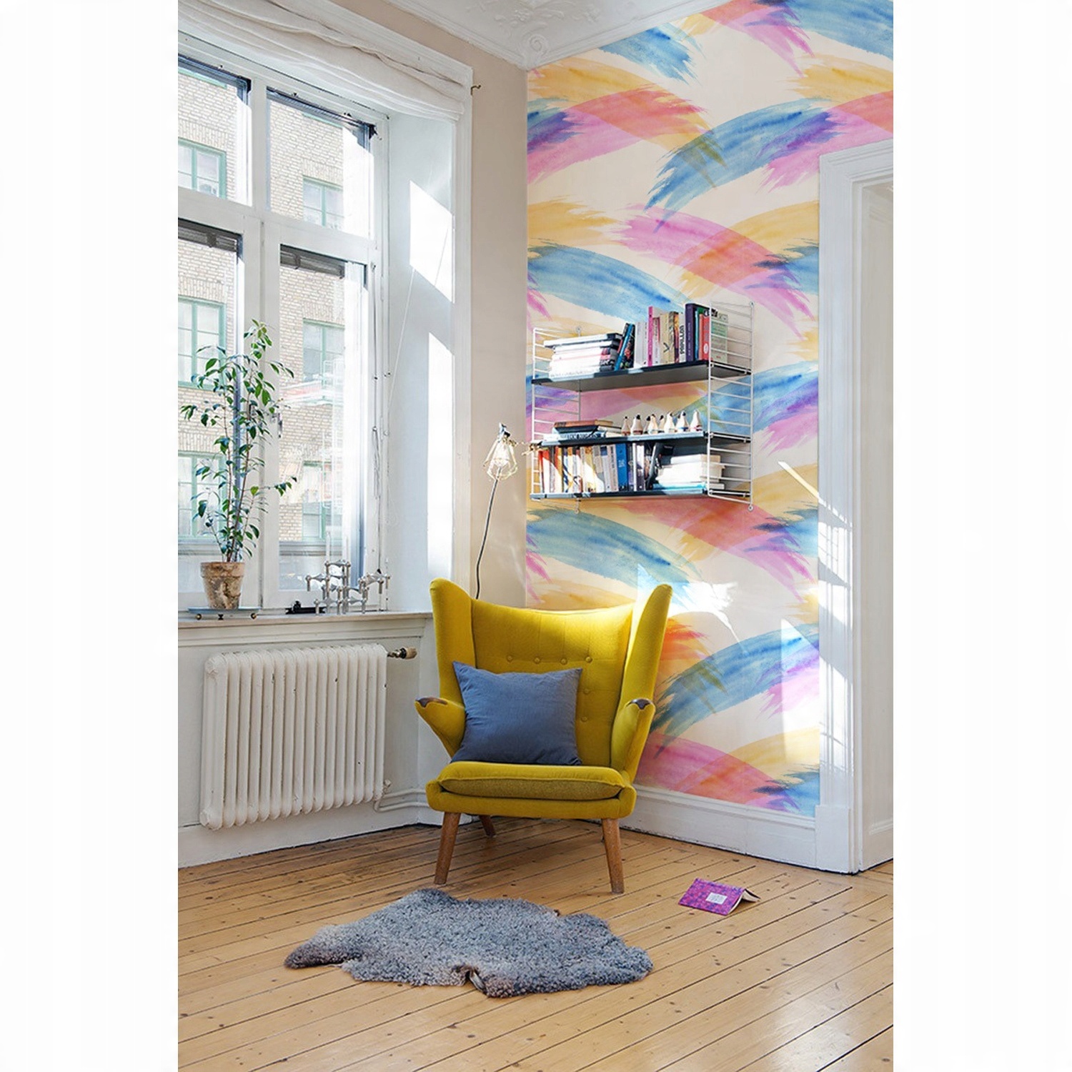 

Fototapeta Kolorowe pociągnięcia pędzlem 312x219cm