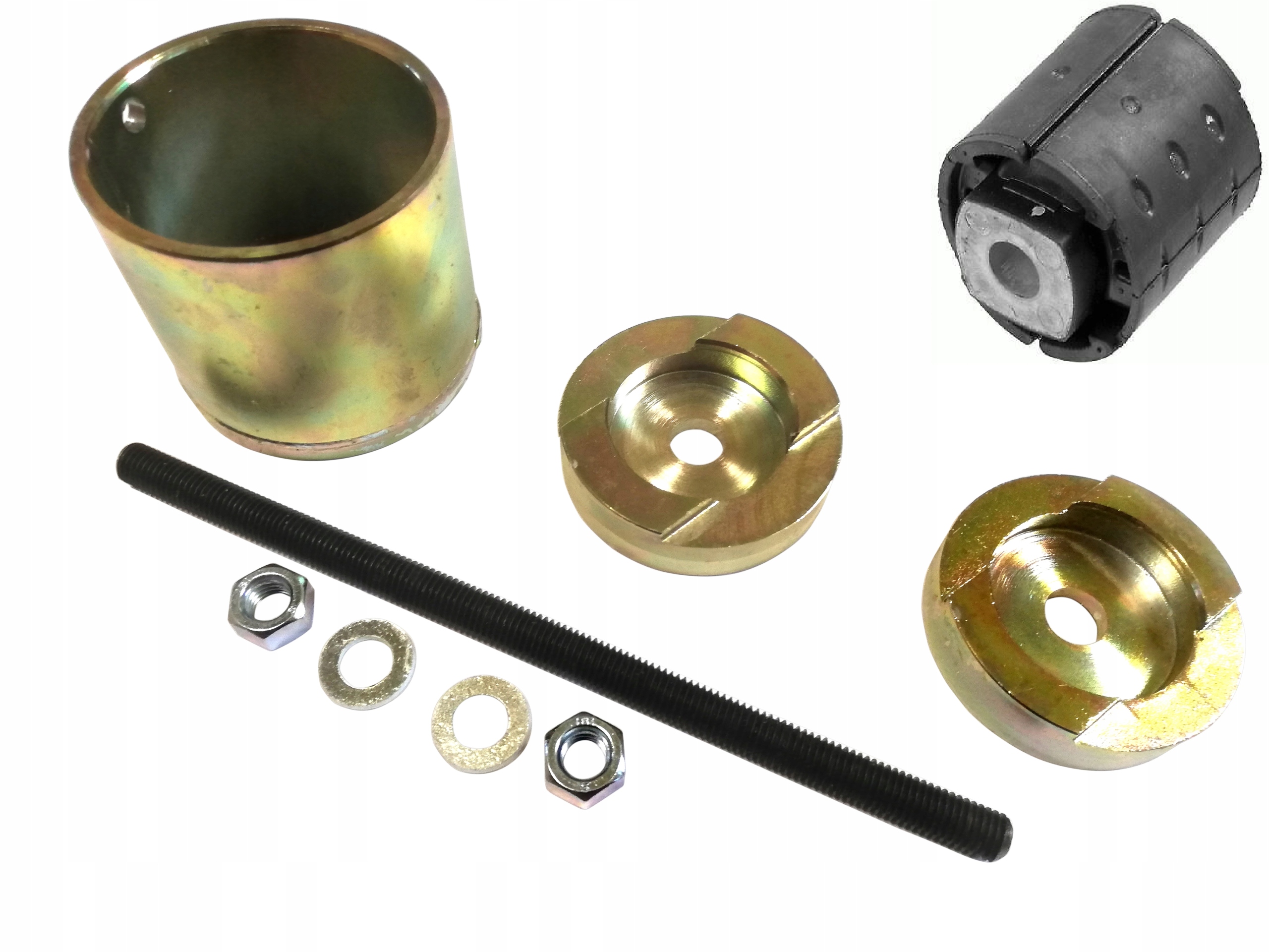 Stahovák Pouzdra Polštáře Zadního Nosníku Zadní Nápravy Bmw E60 E61 E63 E64