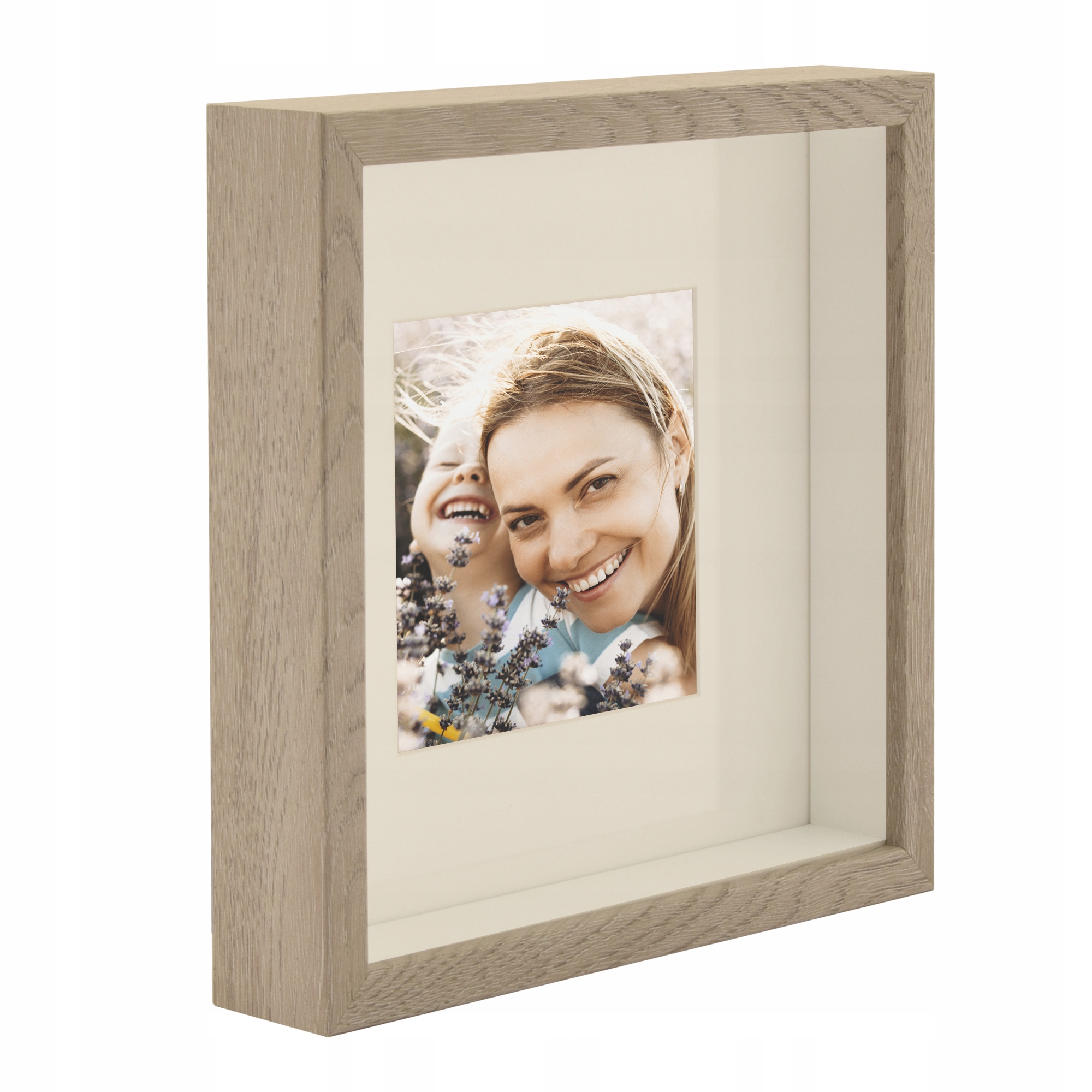 

Ramka na zdjęcie głęboka 3D box 25x25 dąb sonoma