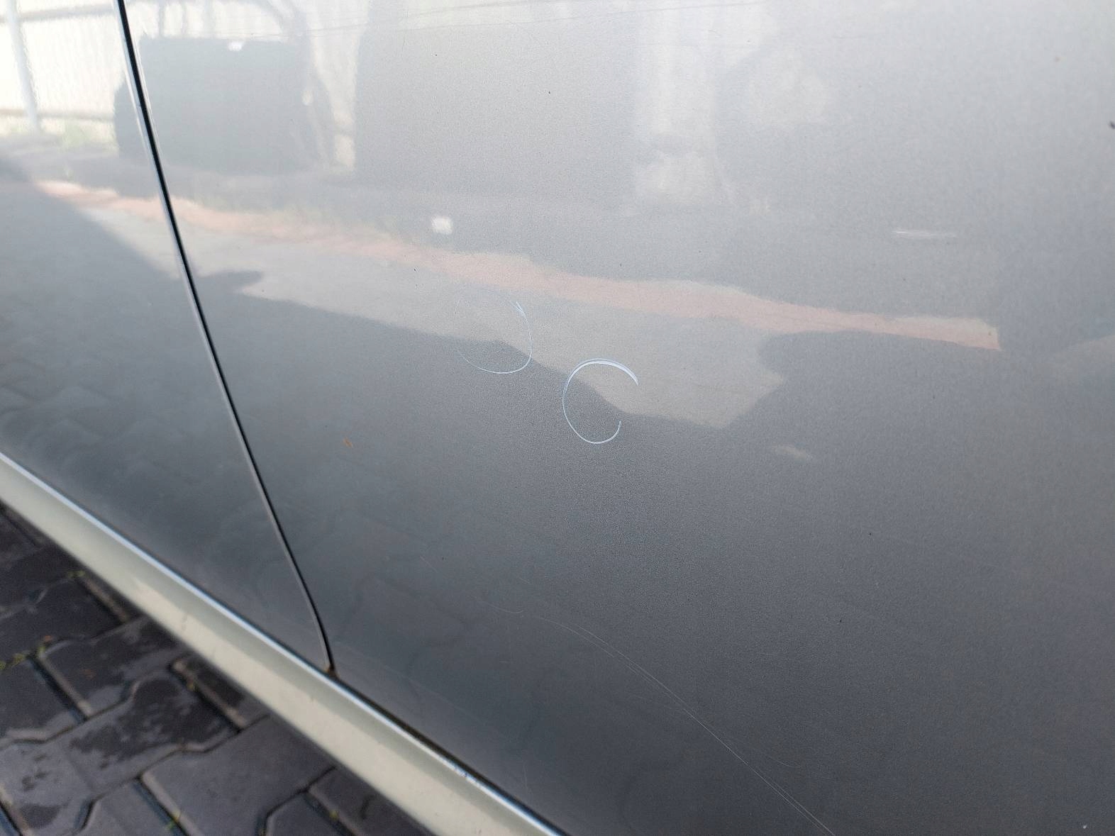 door complete left rear part LEXUS IS II 8R6