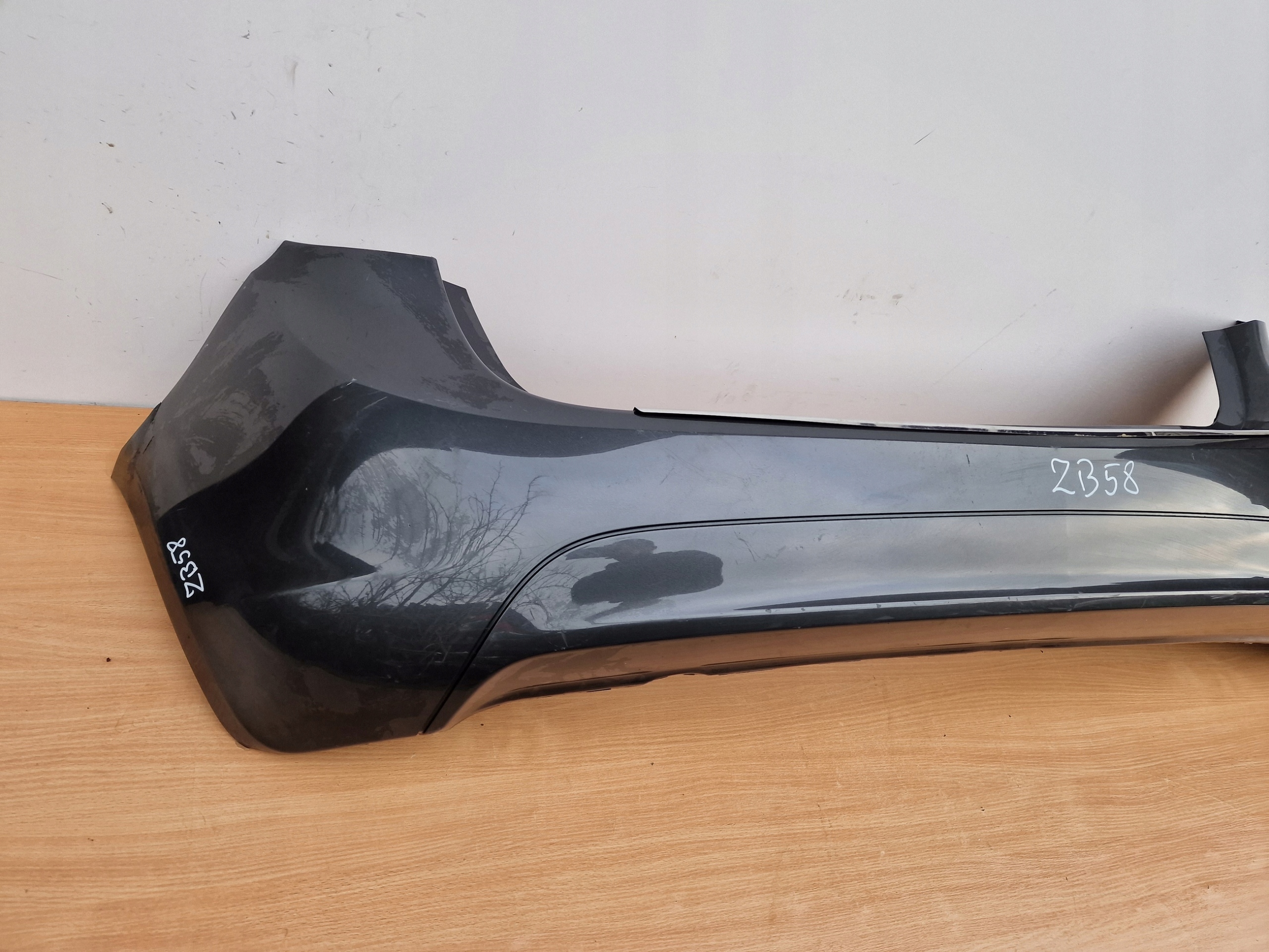 OPEL MERIVA B bumper rear part rear + moulding upper