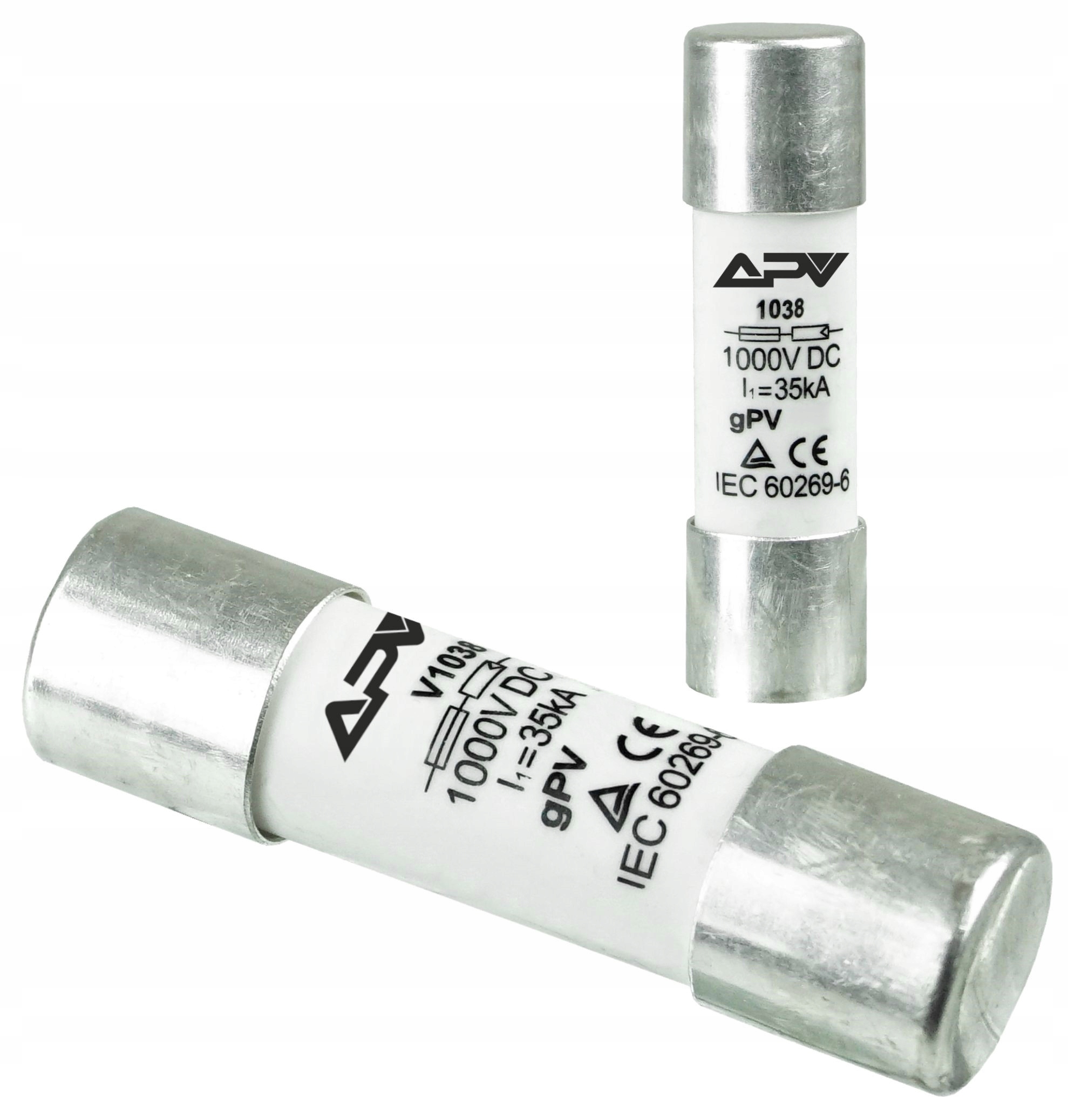 

Wkładka Bezpiecznikowa 10x38 10A 1000V DC gPV