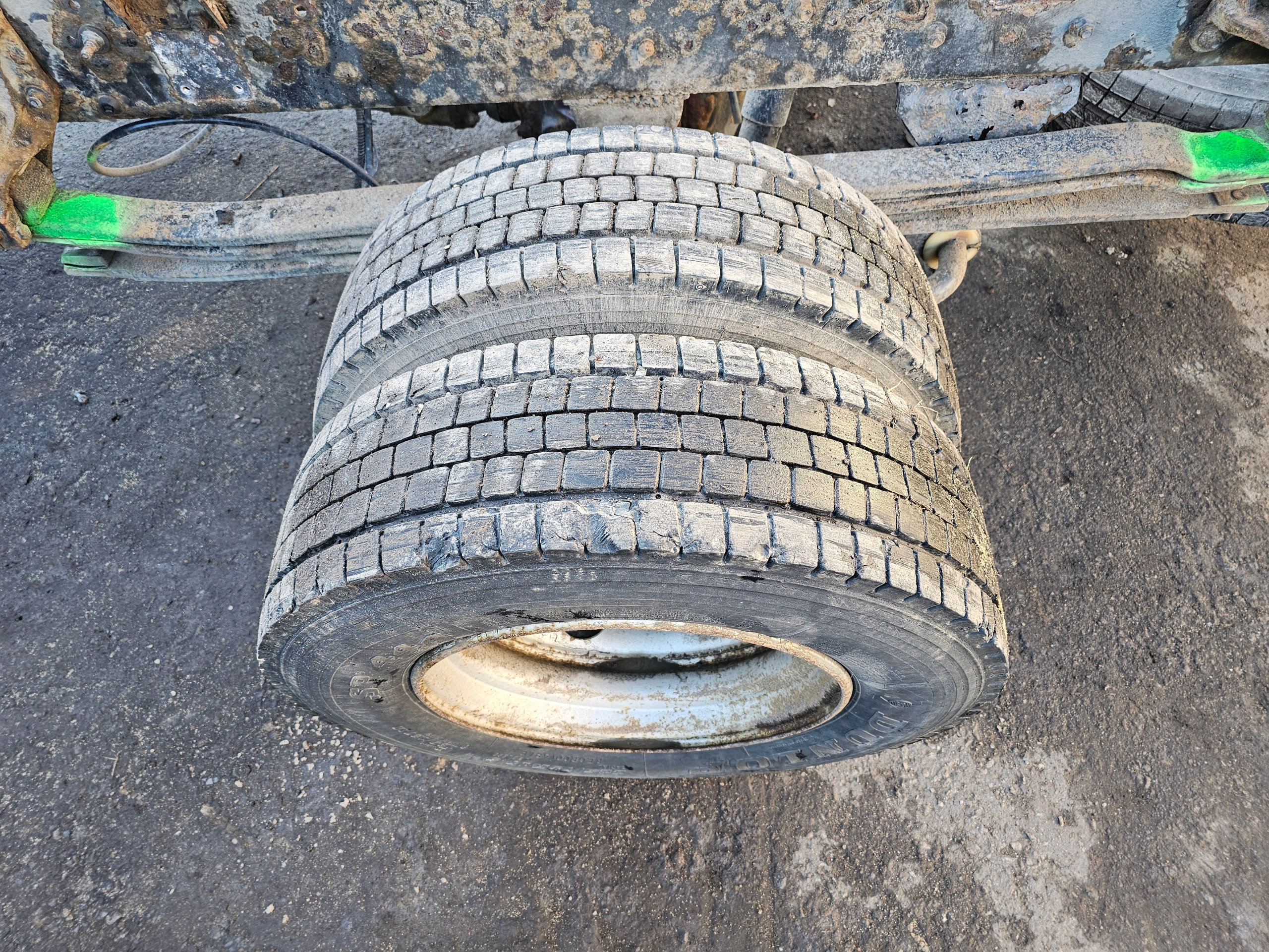 KOŁA KOŁO FELGI OPONY 2 sztuki RENAULT MIDLUM DUNLOP SP444 225/75 R 17,5 Marka opon Dunlop