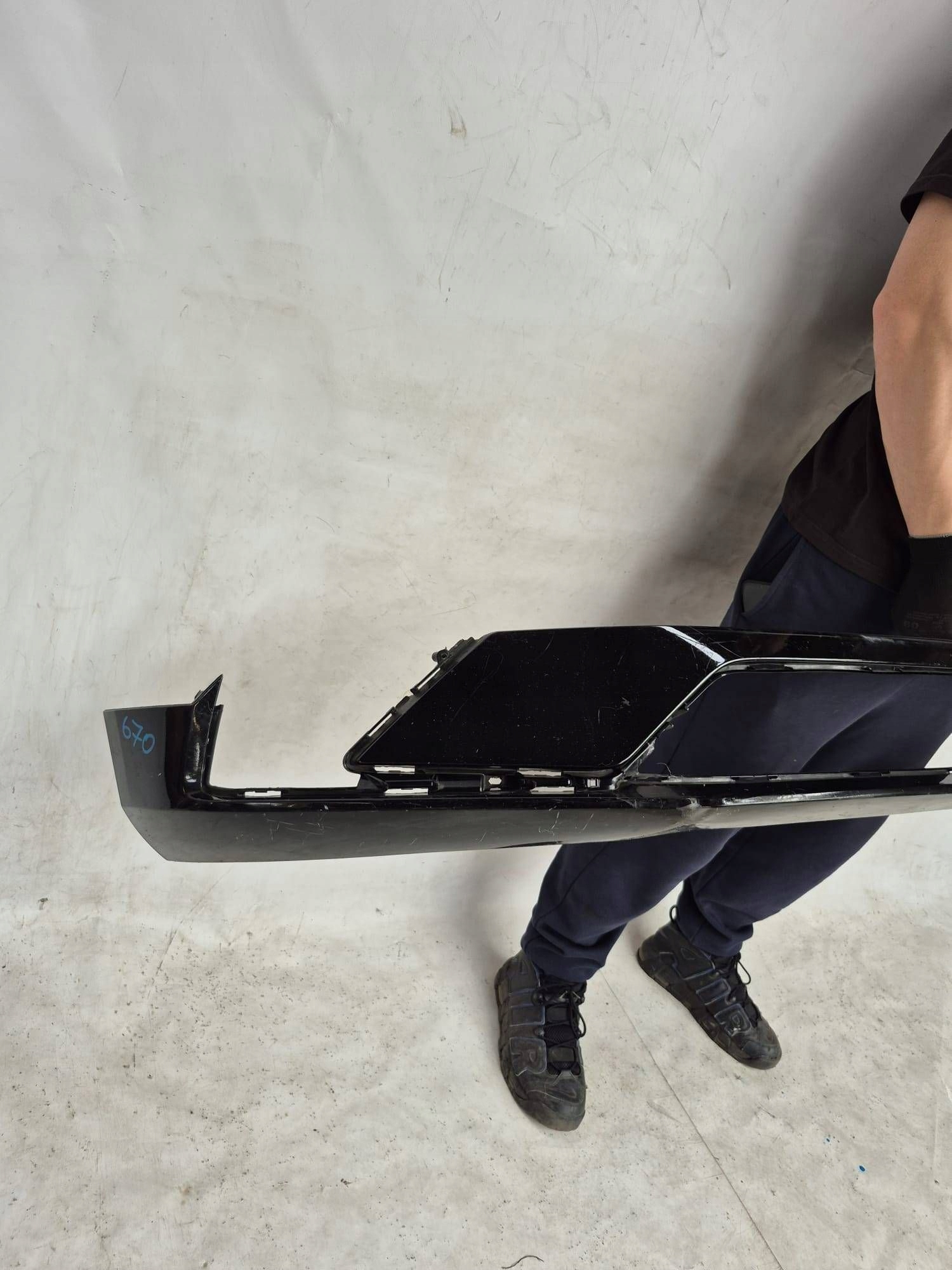VOLVO V90 S90 LIFT R-design 20- spoiler nárazníku předek