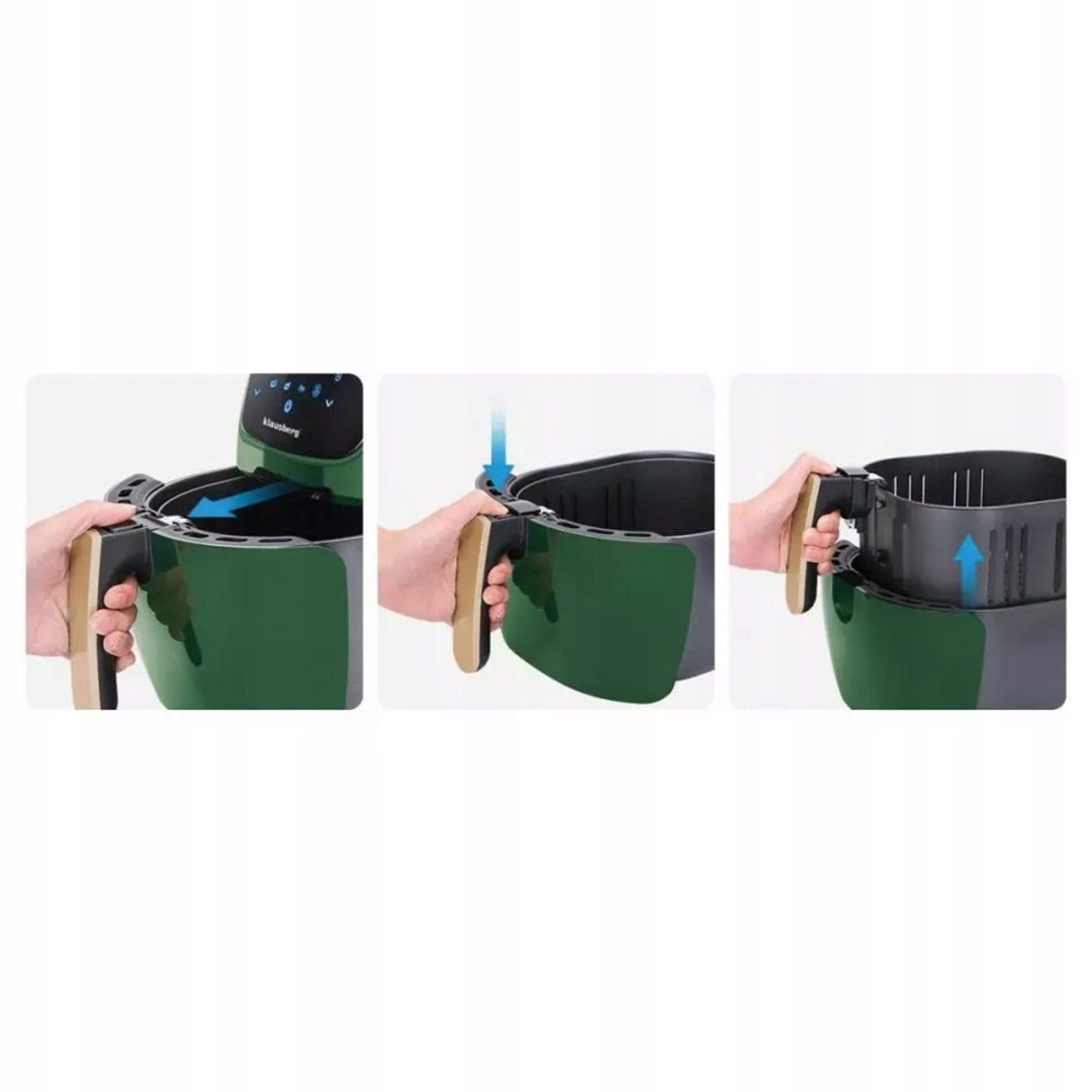 FRYTOWNICA BEZTŁUSZCZOWA 1800W 7,7L KLAUSBERG KB-7 Model KB 7596