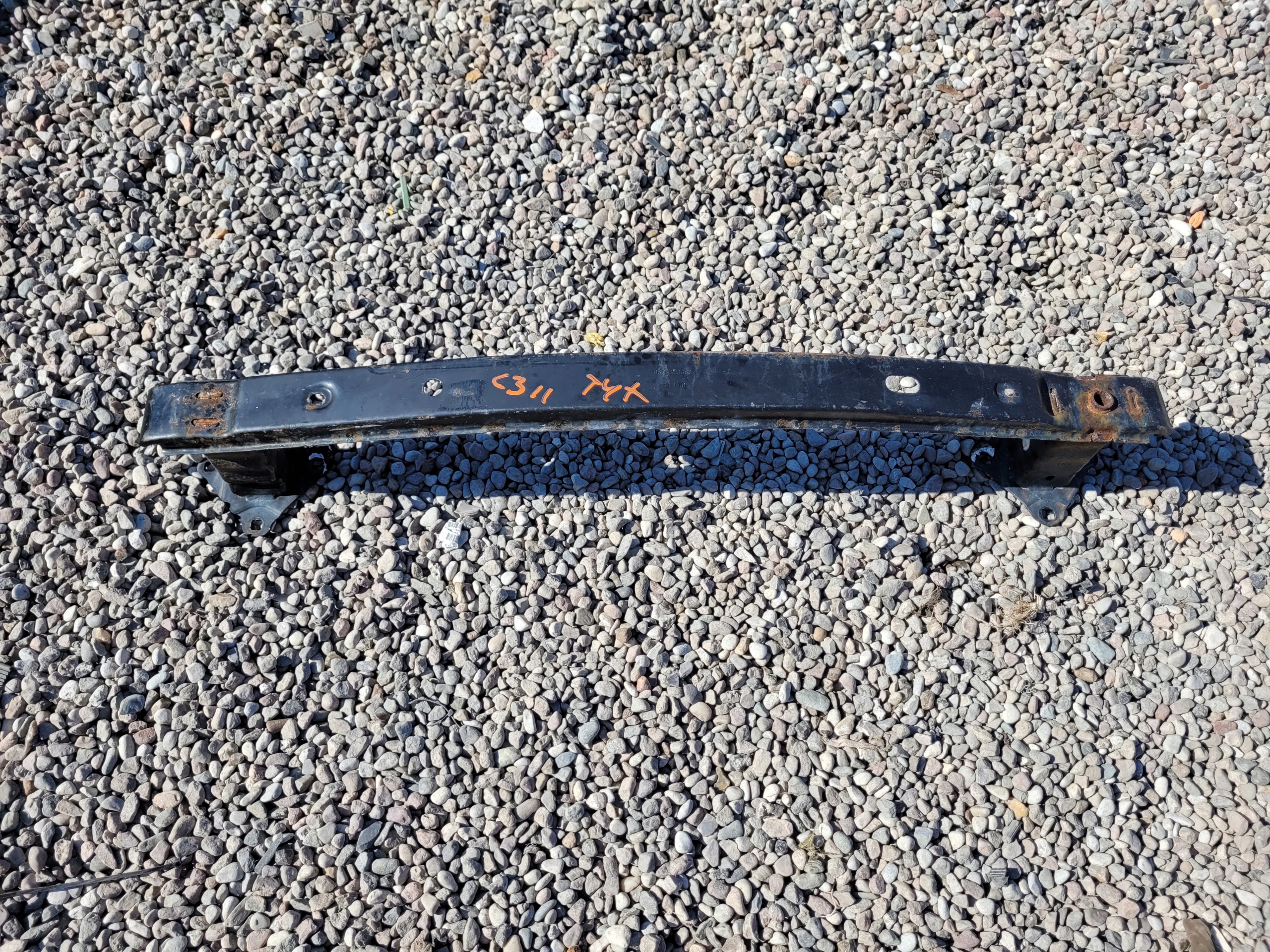 sider below bumper rear rear part CITROEN C3 II