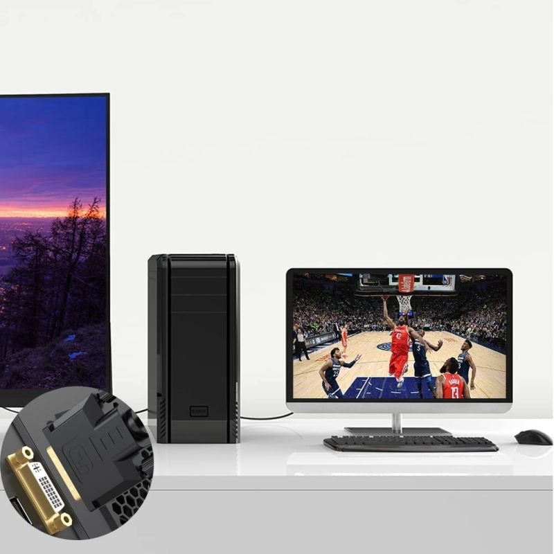 Kabel DVI - DVI do monitora Dual Link FULL HD 3M Marka WulkanCenPL