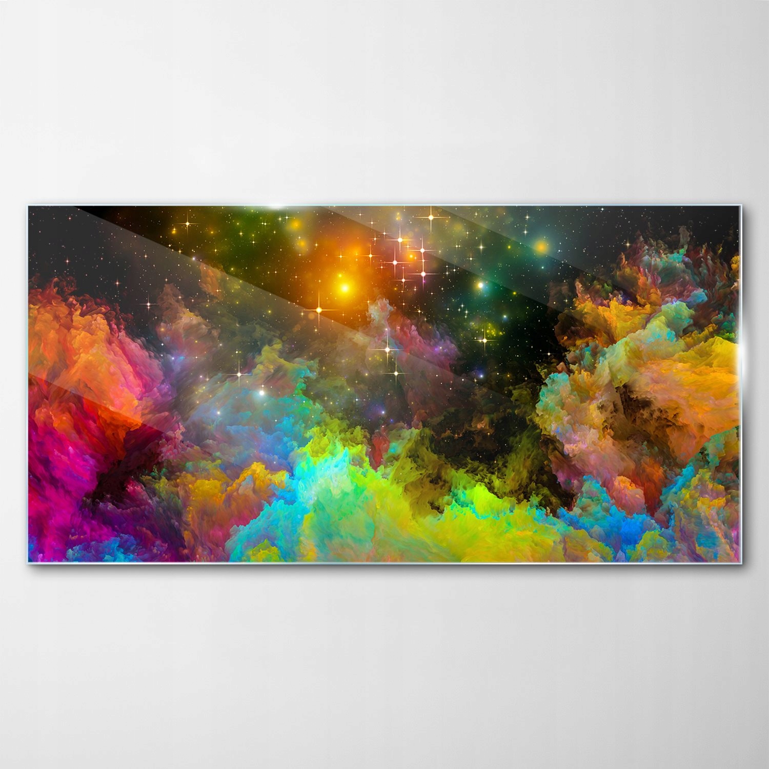 

Hartowany Obraz Szklany Galaktyka Gwiazdy 120x60