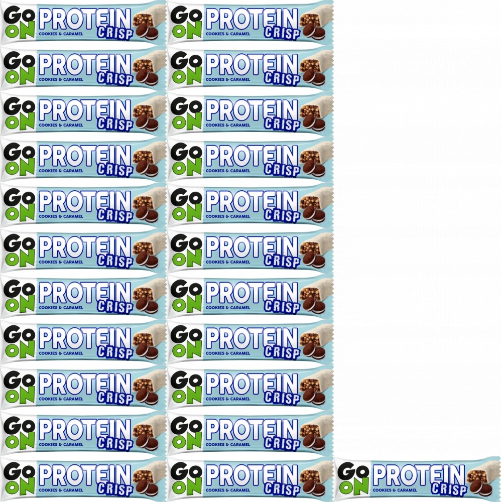 Go On Baton Proteinowy Crisp Ciastko-Karmel 50g x24