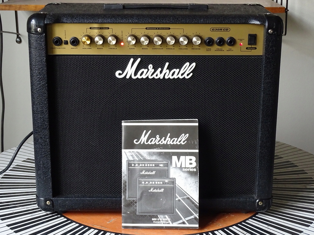 Marshall G30R CD . 0424 Typ wzmacniacz