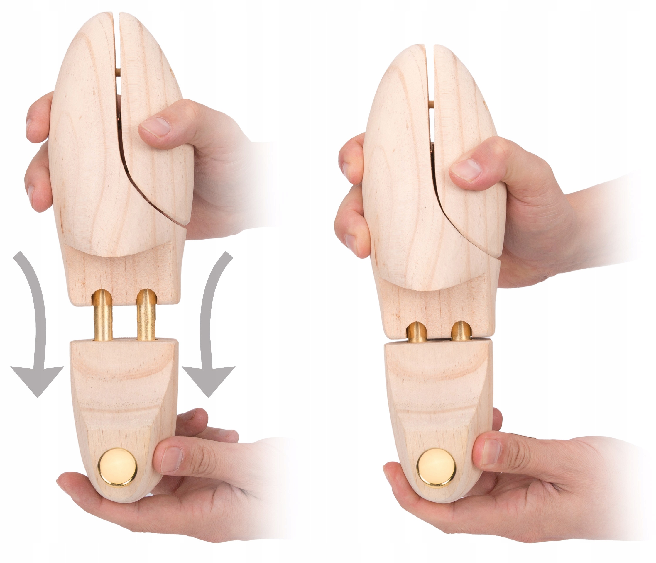 Drewniane prawidła do butów sosnowe ciasne buty regulowane rozmiar 37/38 Rodzaj klasyczne