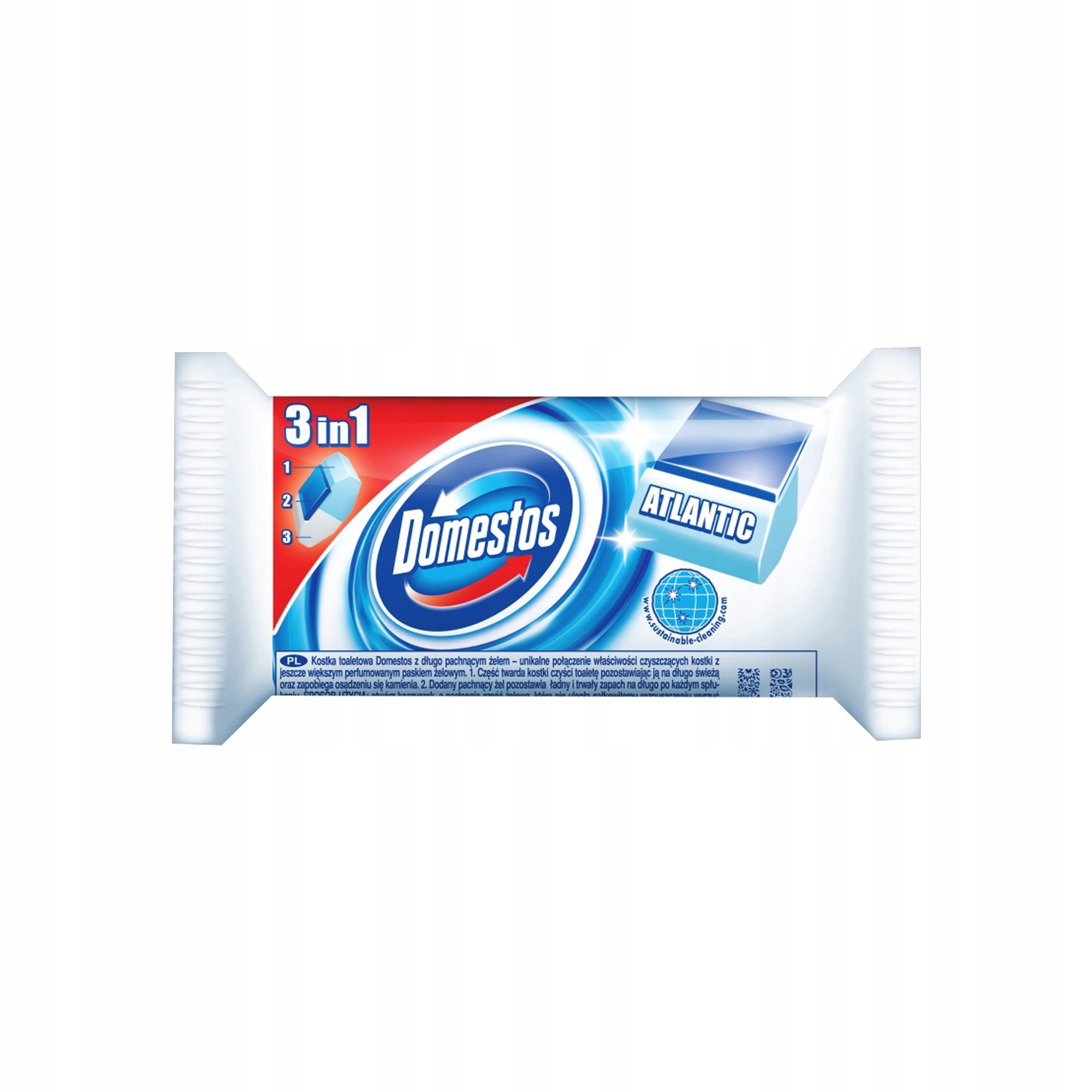 

Domestos Atlantic 3w1 Wkład kostka do Wc