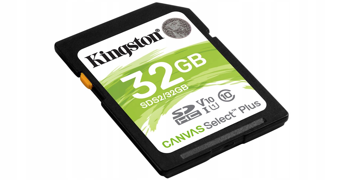 Karta SD Kingston Canvas Select Plus 32 GB EAN (GTIN) 740617297904