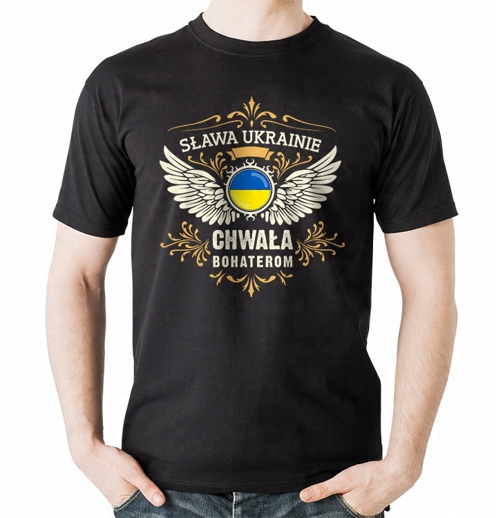 

Koszulka T-shirt Ukraina Chwała Bohaterom Sława