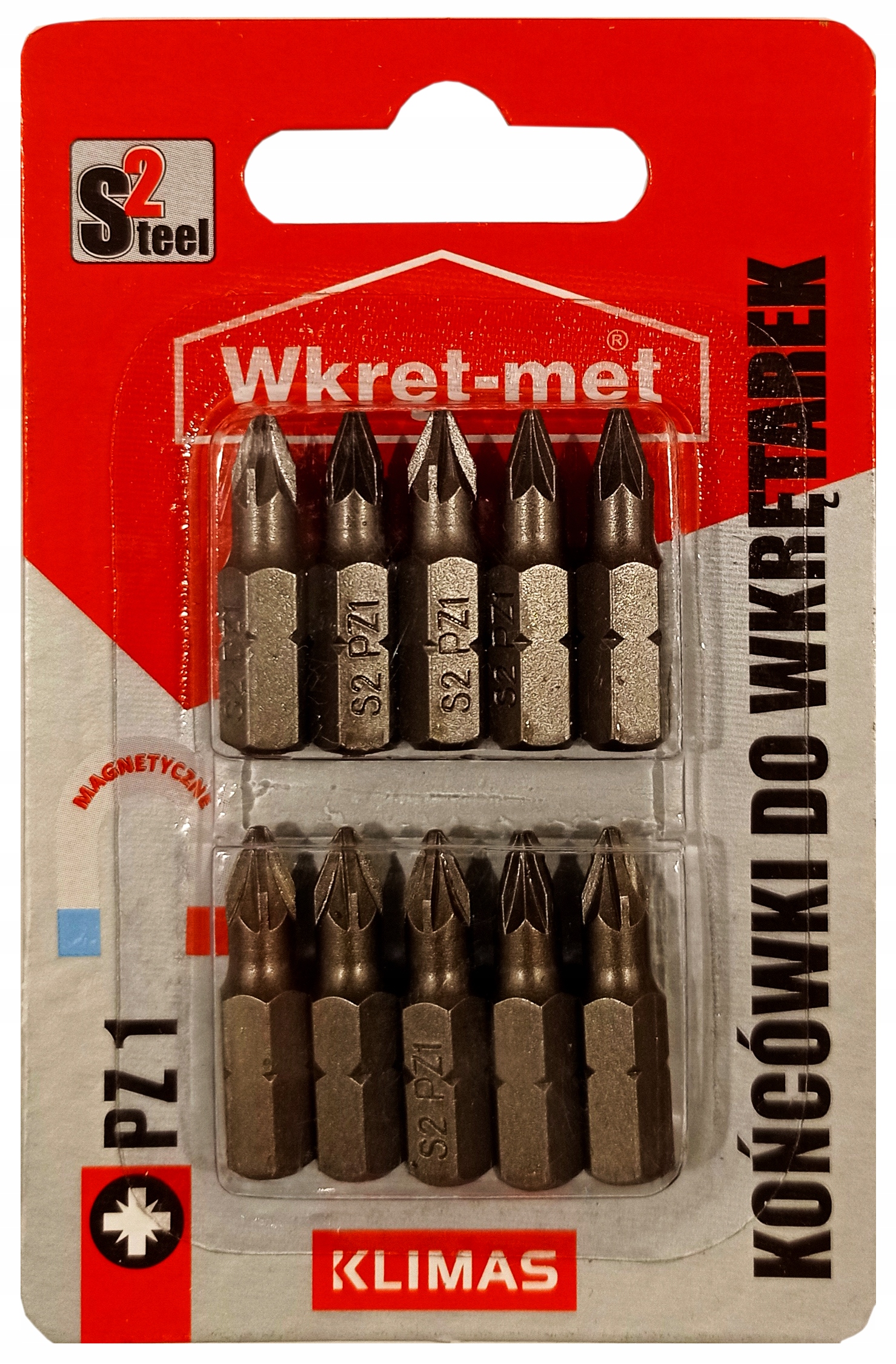 

Końcówki do wkrętarek bity bit PZ1 25mm 10 szt.