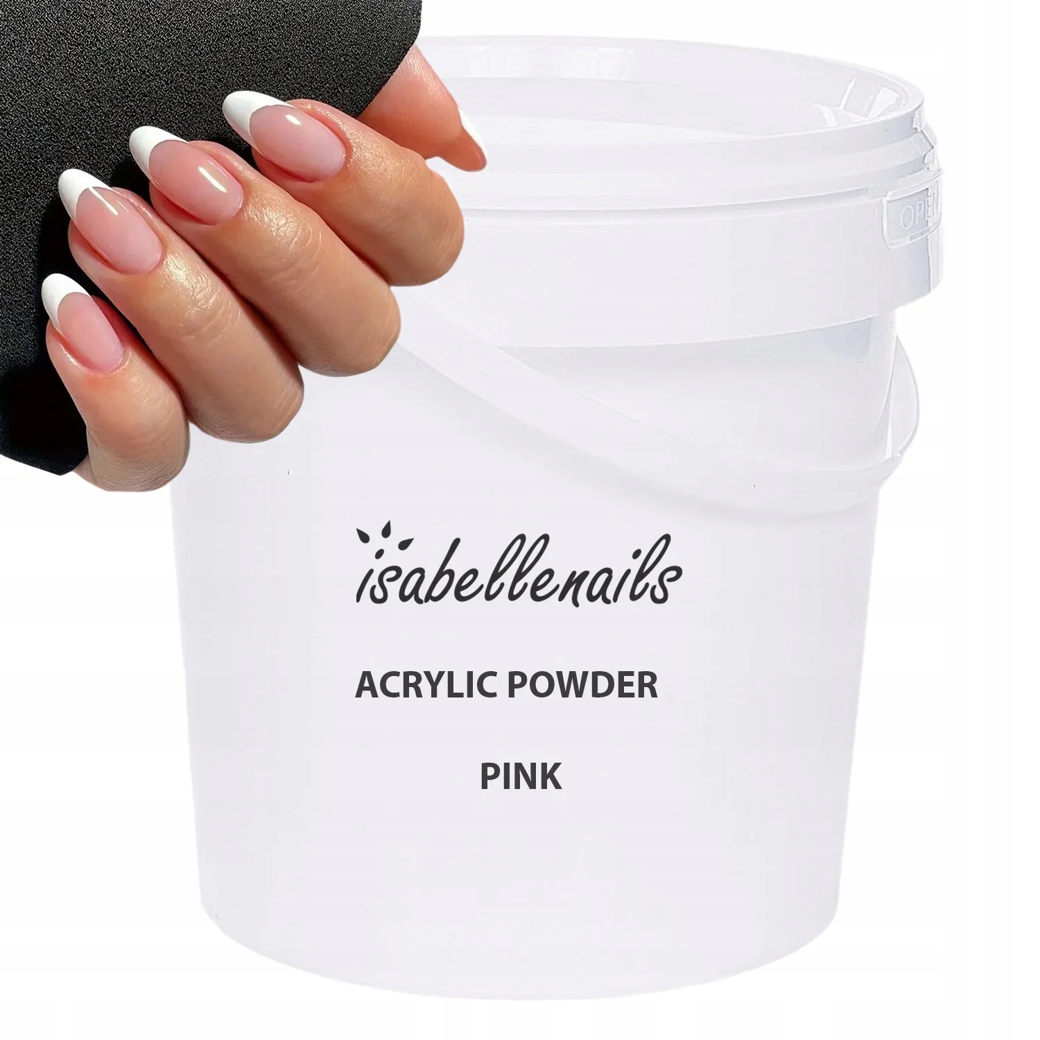 Akryl Na Nehty Akrylový Práškový Pudr Pink 1 L Isabellenails Růžový
