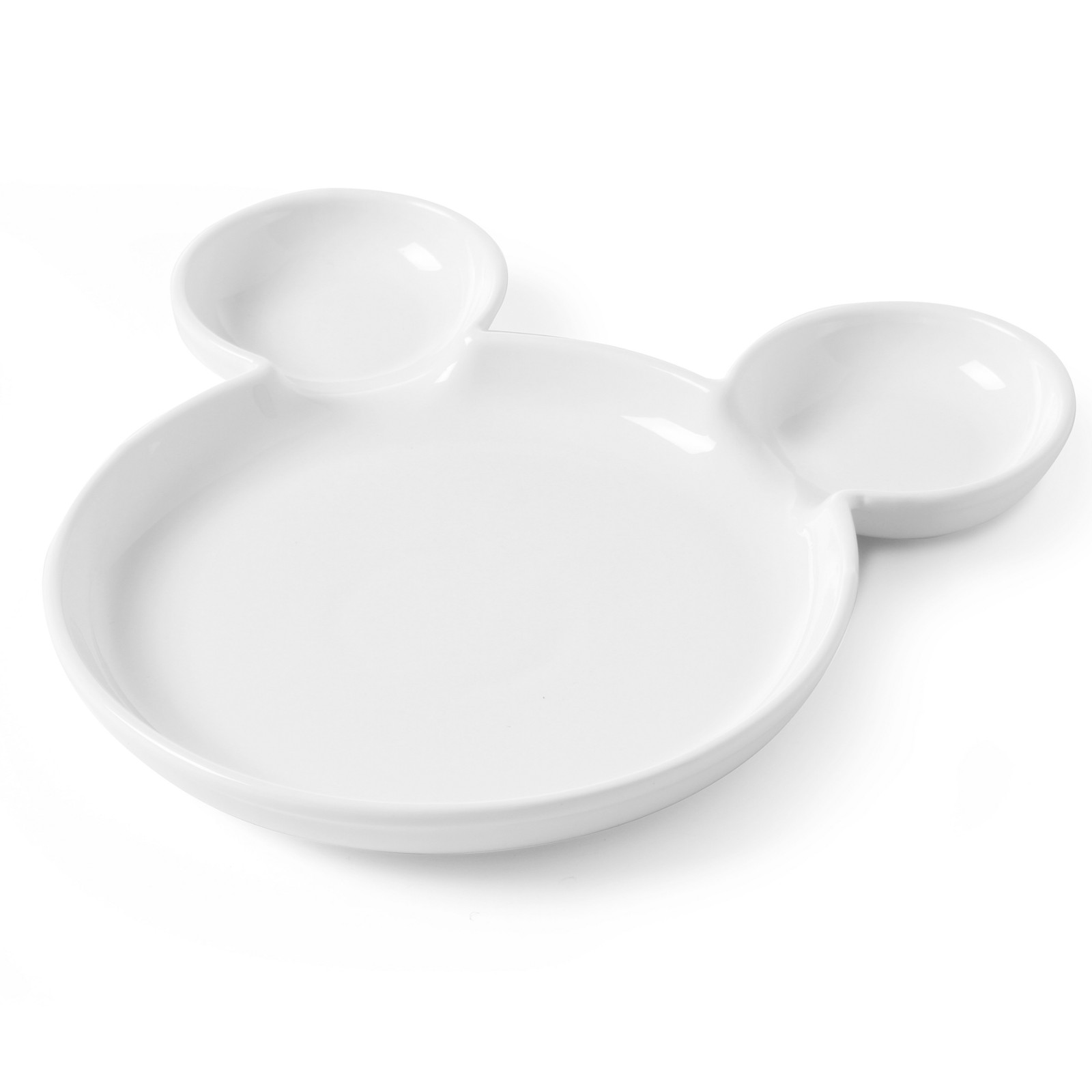 Dětský Porcelánový Talíř Medvídek S Oušky, Průměr 190 MM, Pro Děti, Horeca Hendi