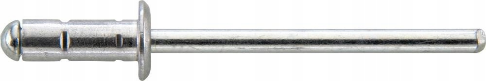 Vicerozsahovy trhaci nyt hlinik, plocha kulata hlava 4x10mm Gesipa